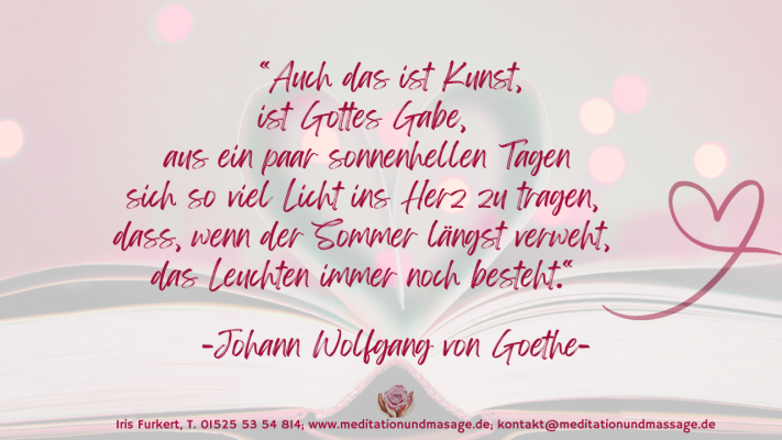 Zitat von Goethe